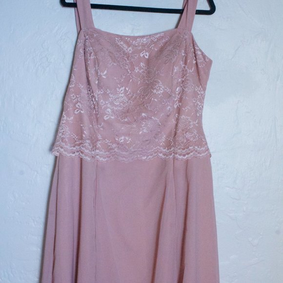 NWT H.S.D Womens Lace Mother of The Bride/Groom Dress Formal Gowns with Jacket - Picture 3 of 16